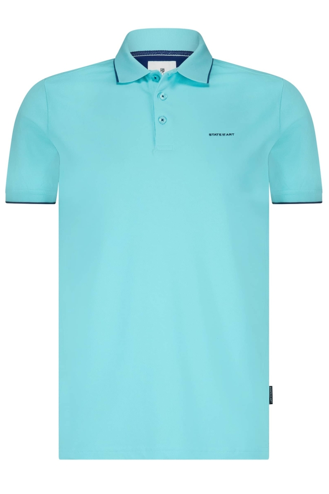 PIQUE POLO MET STREEPDETAILS 46115400 5200